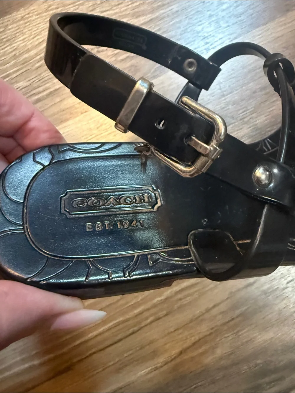 Coach Pansy Jelly Sandals